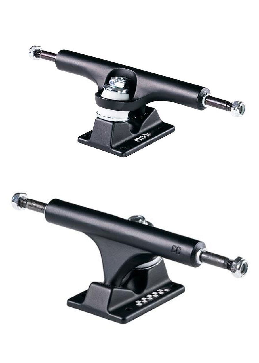 Ace Skateboard Trucks 03 Low Classic Matte Black 8 Axles