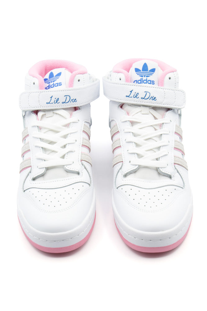 Adidas Shoes Forum 84 Mid Adv X Mxa Lil Dre White Pink Skateboard Sneakers