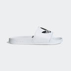 Adidas Originals Shoes Adilette Lite Slides White Black White Slip On Sandals
