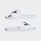 Adidas Originals Shoes Adilette Lite Slides White Black White Slip On Sandals