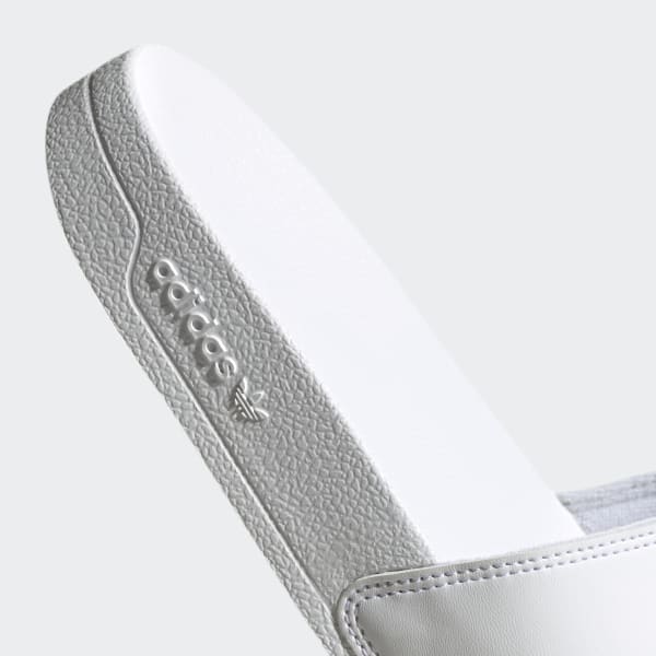 Adidas Originals Shoes Adilette Lite Slides White Black White Slip On Sandals