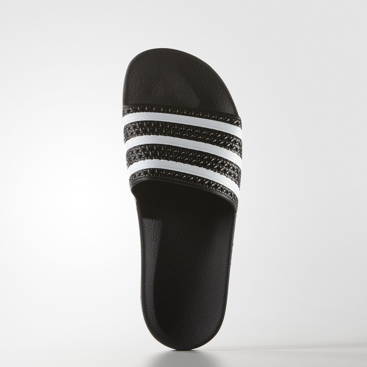 Adidas Originals Shoes Adilette Slides Black White Black Slip On Sandals Unisex