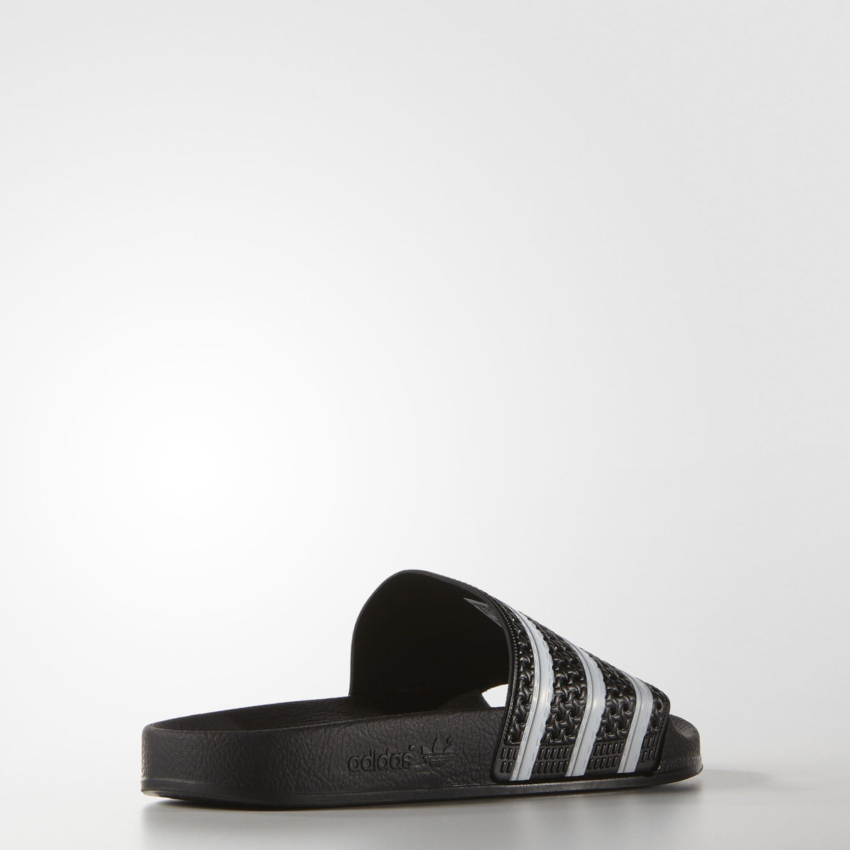 Adidas Originals Shoes Adilette Slides Black White Black Slip On Sandals Unisex