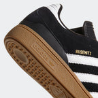 Adidas Shoes Busenitz Black White Gold Gum Skateboard Sneakers Originals
