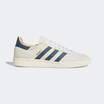 Adidas Shoes Busenitz Vintage Crystal White Legacy Blue Skateboard Sneakers