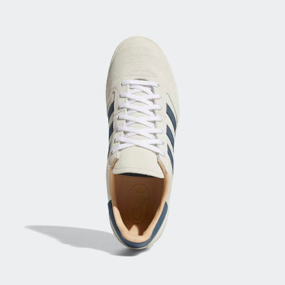 Adidas Shoes Busenitz Vintage Crystal White Legacy Blue Skateboard Sneakers