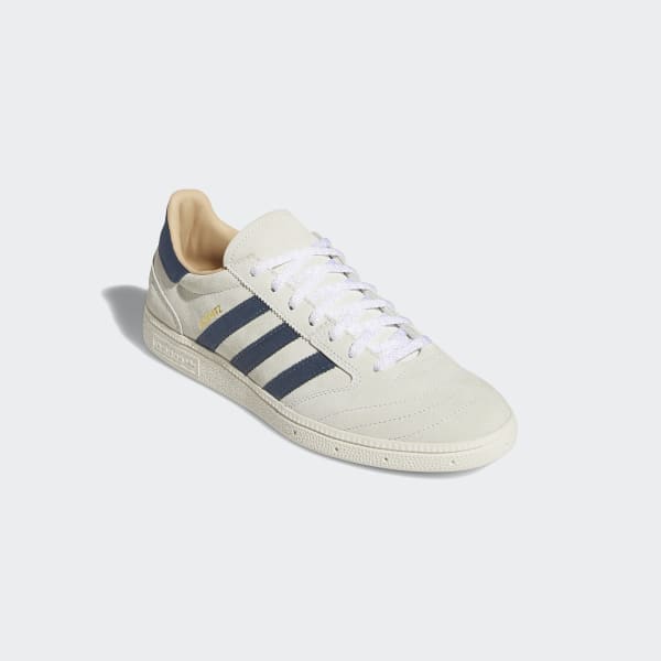 Adidas Shoes Busenitz Vintage Crystal White Legacy Blue Skateboard Sneakers