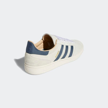 Adidas Shoes Busenitz Vintage Crystal White Legacy Blue Skateboard Sneakers