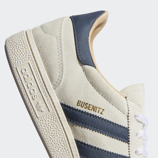 Adidas Shoes Busenitz Vintage Crystal White Legacy Blue Skateboard Sneakers