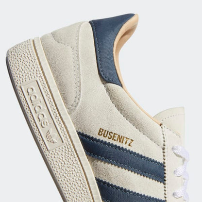Adidas Shoes Busenitz Vintage Crystal White Legacy Blue Skateboard Sneakers