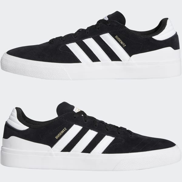 Adidas Shoes Busenitz Vulc Ii Black White Gum Us Size Skateboard Sneakers