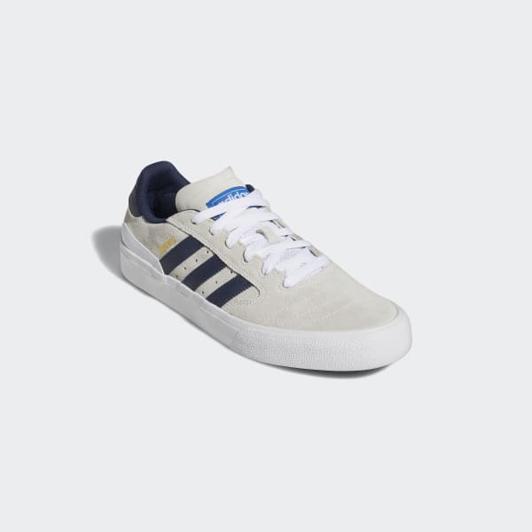 Adidas Shoes Busenitz Vulc Ii White Navy Blue Bird Us Size Skateboard Sneakers
