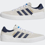 Adidas Shoes Busenitz Vulc Ii White Navy Blue Bird Us Size Skateboard Sneakers