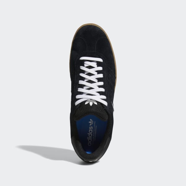 Adidas Shoes Gazelle Adv Black White Blue Us Size Skateboard Sneakers
