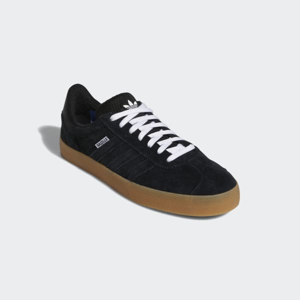 Adidas Shoes Gazelle Adv Black White Blue Us Size Skateboard Sneakers