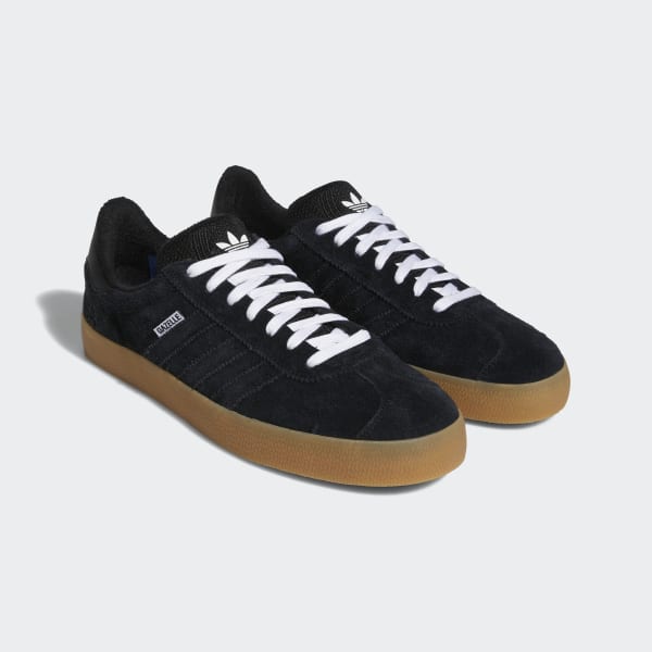 Adidas Shoes Gazelle Adv Black White Blue Us Size Skateboard Sneakers