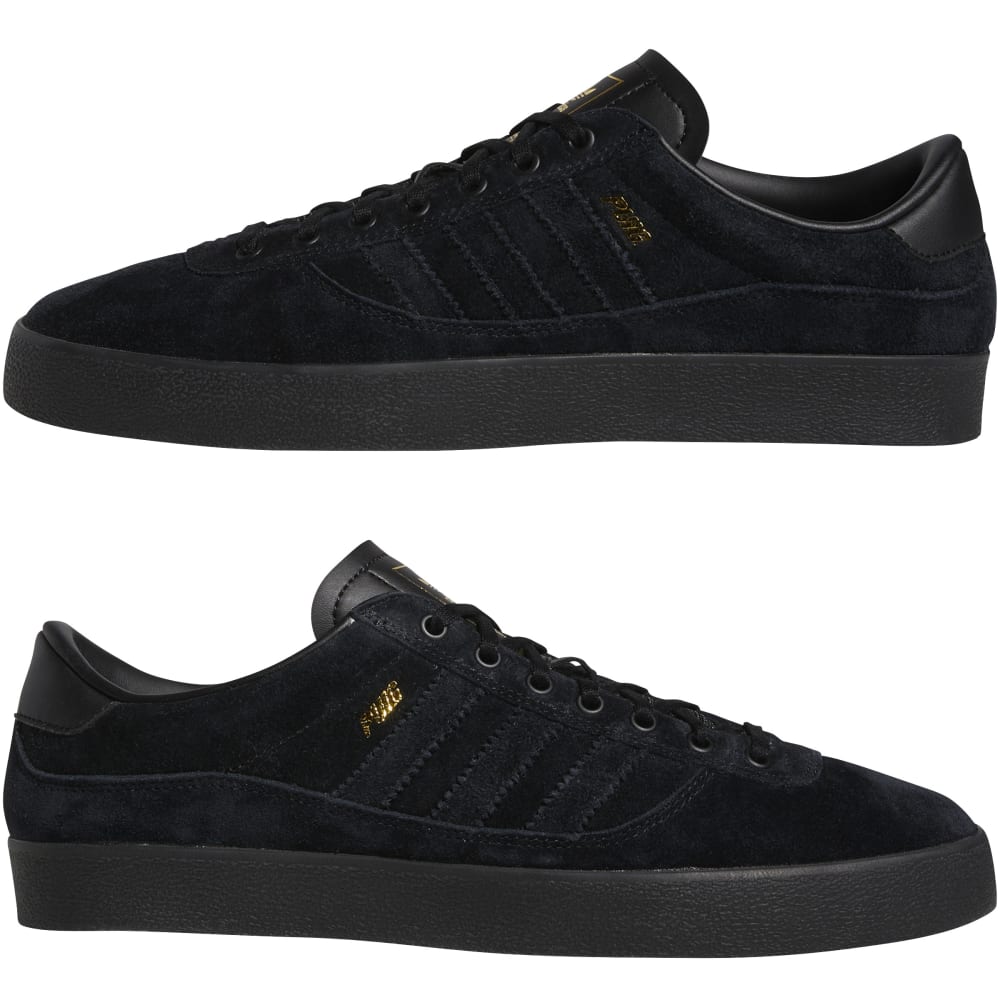 Adidas Shoes Lucas Puig Indoor Black Black Gum Originals Skateboard Sneakers