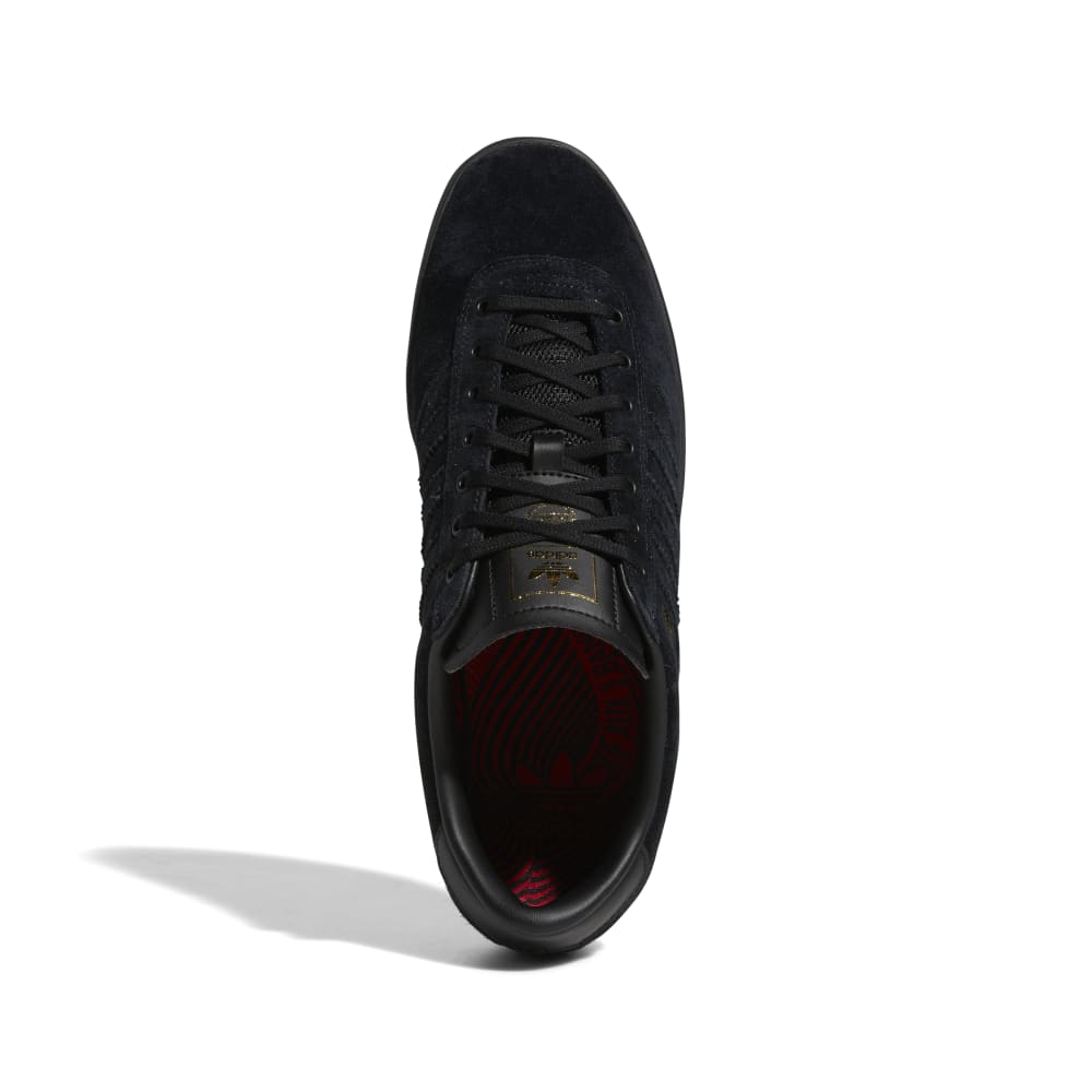 Adidas Shoes Lucas Puig Indoor Black Black Gum Originals Skateboard Sneakers