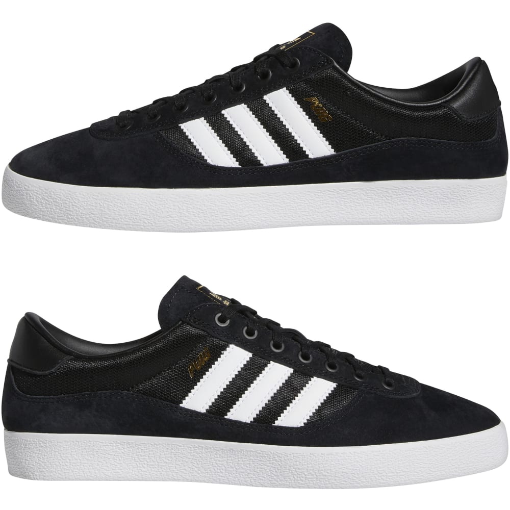 Adidas Shoes Lucas Puig Indoor Black White Pullime Originals Skateboard Sneakers