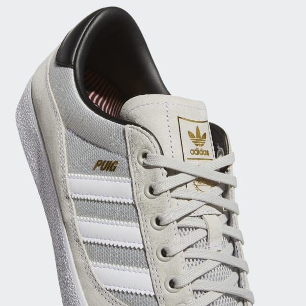 Adidas Shoes Lucas Puig Indoor Cloud White Grey Originals Skateboard Sneakers