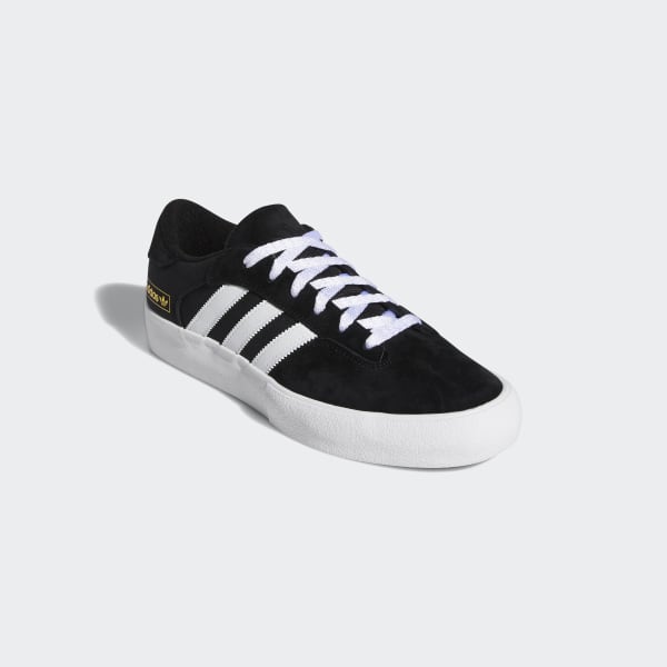Adidas Shoes Matchbreak Super Black White Gold Us Size Skateboard Sneakers