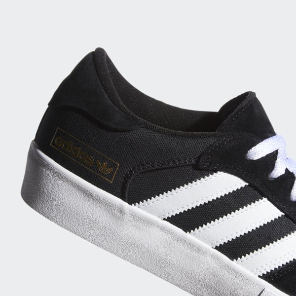 Adidas Shoes Matchbreak Super Black White Gold Us Size Skateboard Sneakers