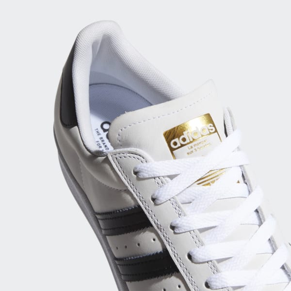 Adidas Shoes Superstar Adv White Black Gold Us Size Skateboard Sneakers