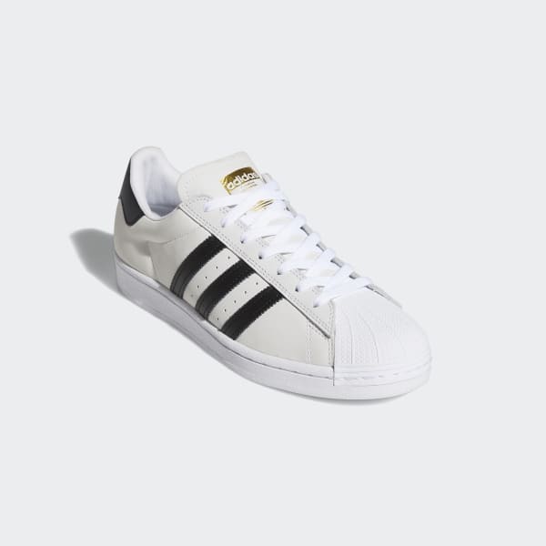 Adidas Shoes Superstar Adv White Black Gold Us Size Skateboard Sneakers