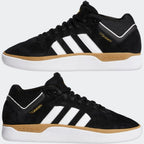 Adidas Shoes Tyshawn Black White Gum Us Size Skateboard Sneakers