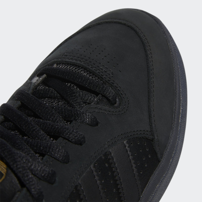 Adidas Shoes Tyshawn Low Black Black Gold Metallic Us Size Skateboard Sneakers