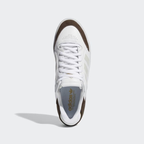 Adidas Shoes Tyshawn Low White Grey Gold Metallic Us Size Skateboard Sneakers