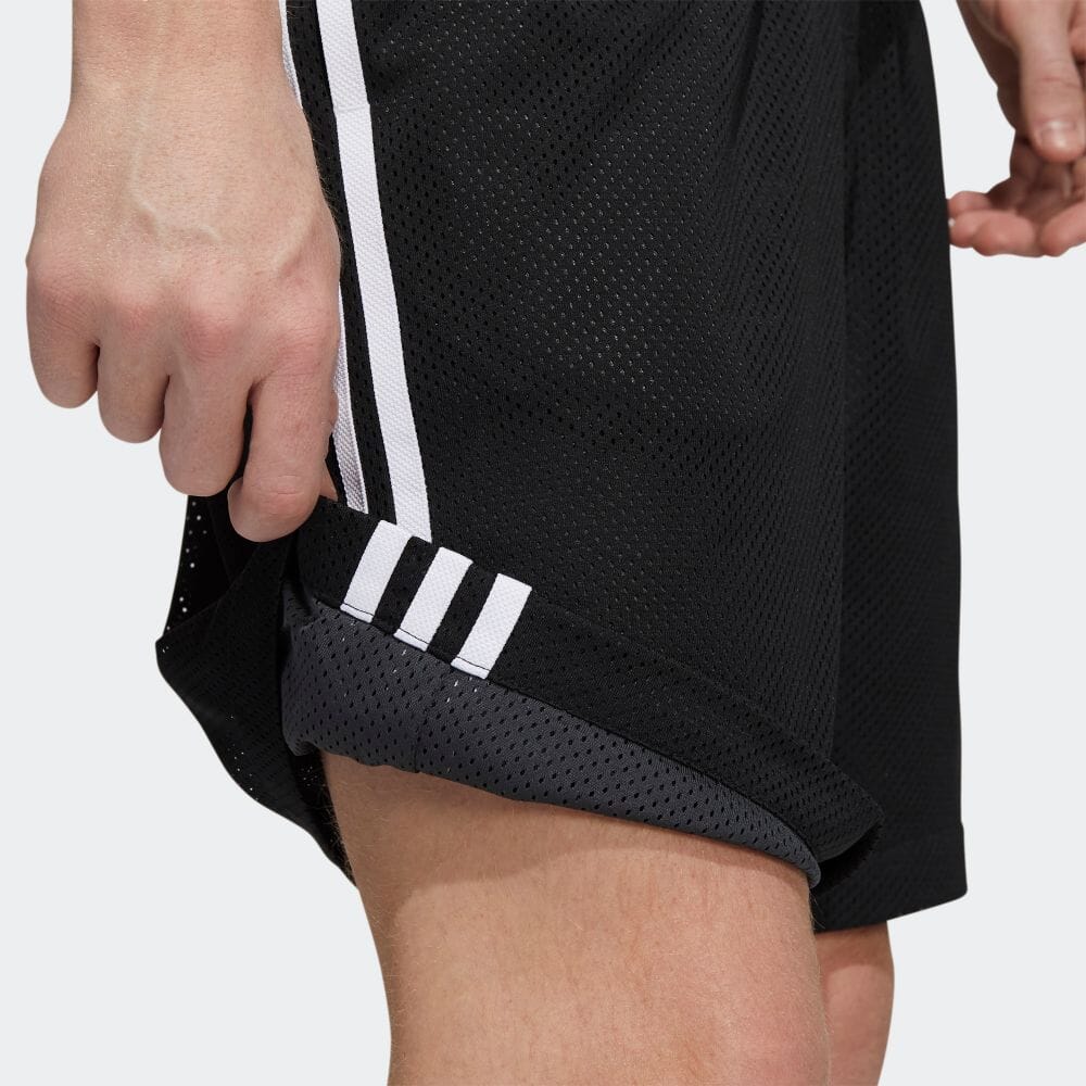 Adidas Shorts Bball Black Carbon White Originals Skateboard Short