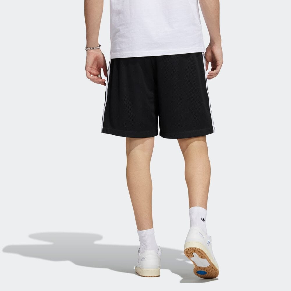 Adidas Shorts Bball Black Carbon White Originals Skateboard Short