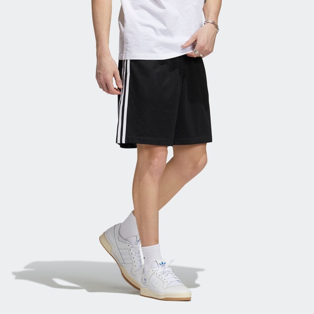Adidas Shorts Bball Black Carbon White Originals Skateboard Short