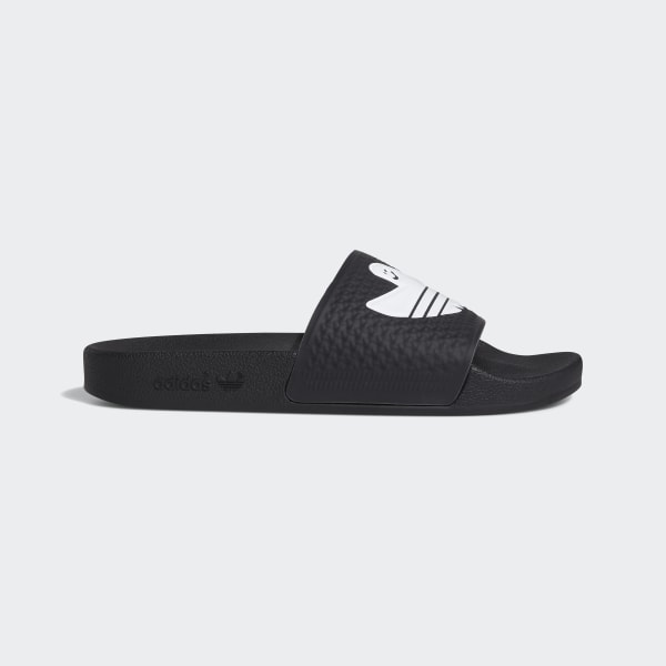 Adidas Slides Shmoofoil Black White Ftw White Gonz Slip On Sandals Unisex
