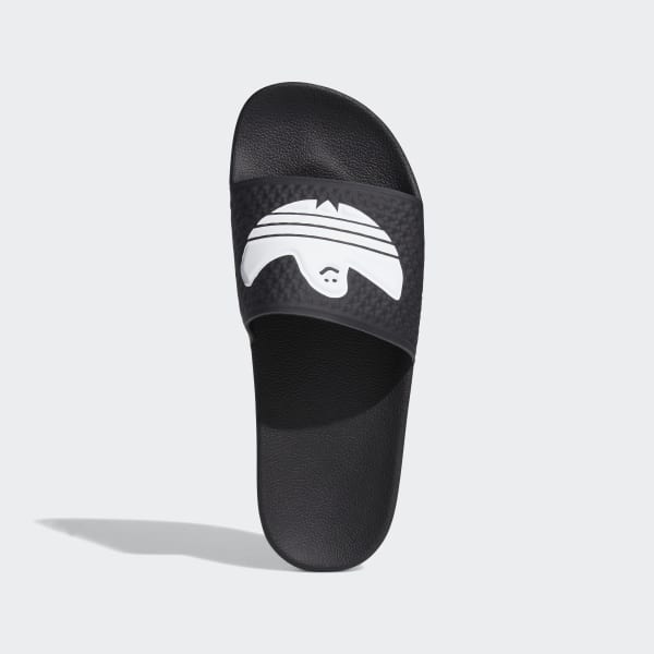 Adidas Slides Shmoofoil Black White Ftw White Gonz Slip On Sandals Unisex