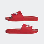 Adidas Originals Shoes Adilette Lite Slides Scarlet White Scarle Slip On Sandals