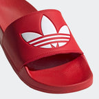 Adidas Originals Shoes Adilette Lite Slides Scarlet White Scarle Slip On Sandals