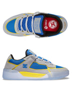 Dc Shoes Metric X Hongo Grey Blue Yellow Limited Edition Skate Sneakers
