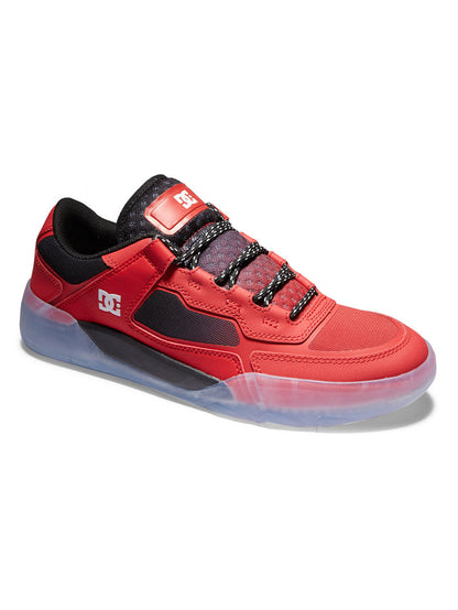 DC Shoes METRIC LE Red Skate Sneakers