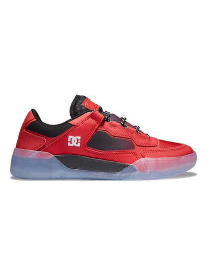 DC Shoes METRIC LE Red Skate Sneakers