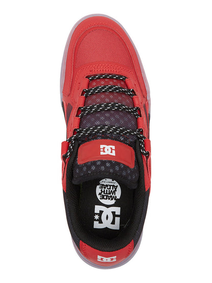 DC Shoes METRIC LE Red Skate Sneakers