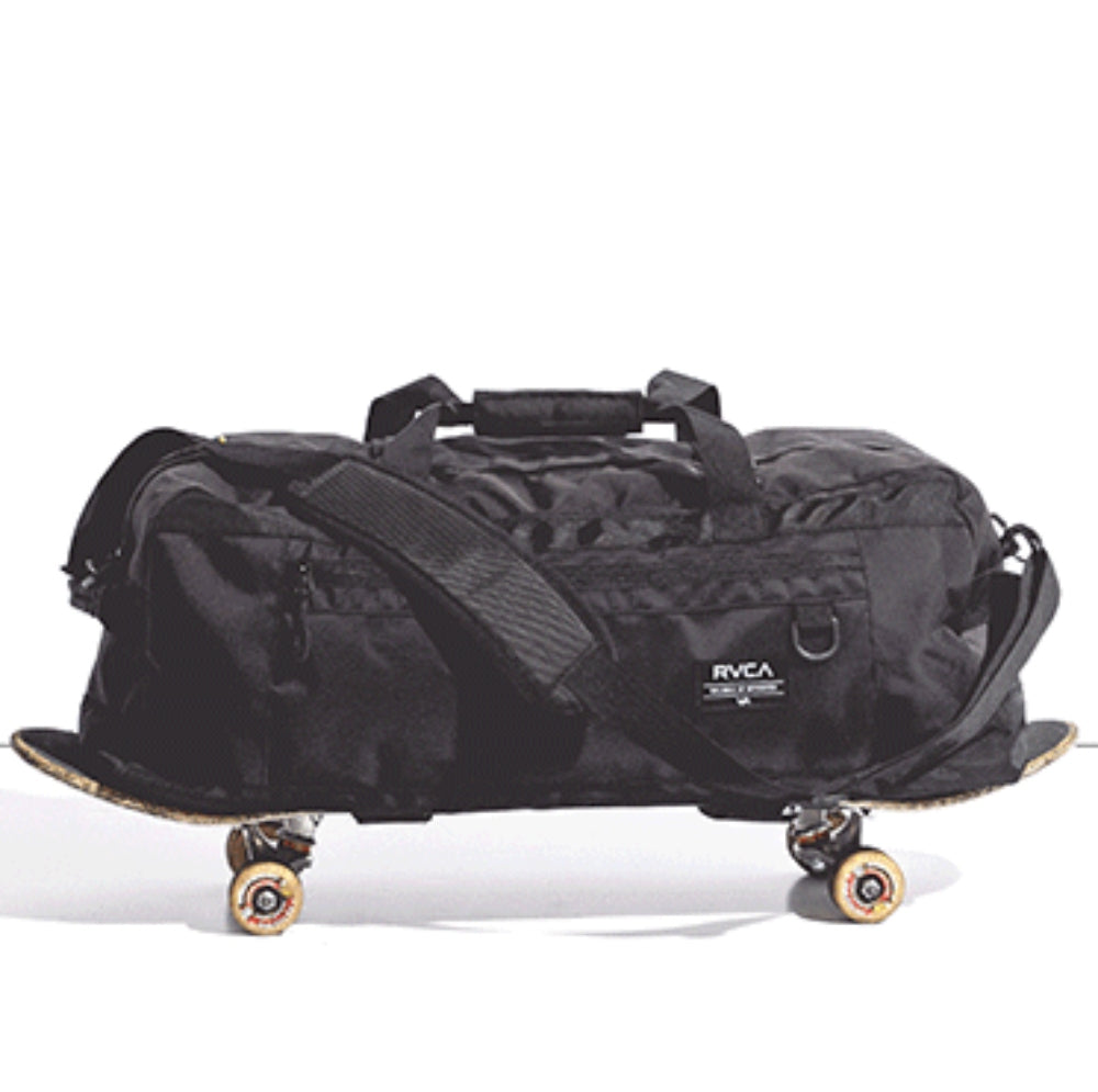RVCA Skate Duffle IV Black 50L Skateboard Gym Travel Bag