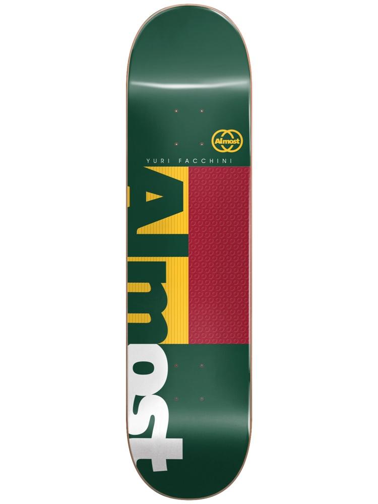 Almost Skateboard Deck Ivy League Impact Light Yuri Facchini 8 375