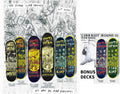 Full Set Of Anti Hero Curb Trilogy By Mike Gigliotti 6 Limited Decks 2 Bonus