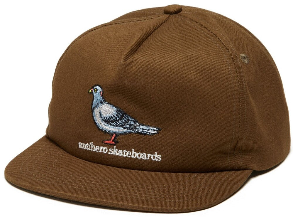 Anti Hero Skateboard Cap LIL PIGEON Olive ADJUSTABLE Snapback Hat