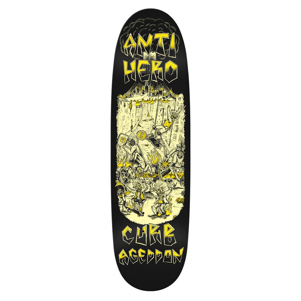 Anti Hero Skateboard Deck Curb Ageddon 9 18 Shaped Art By Mike Gigliotti