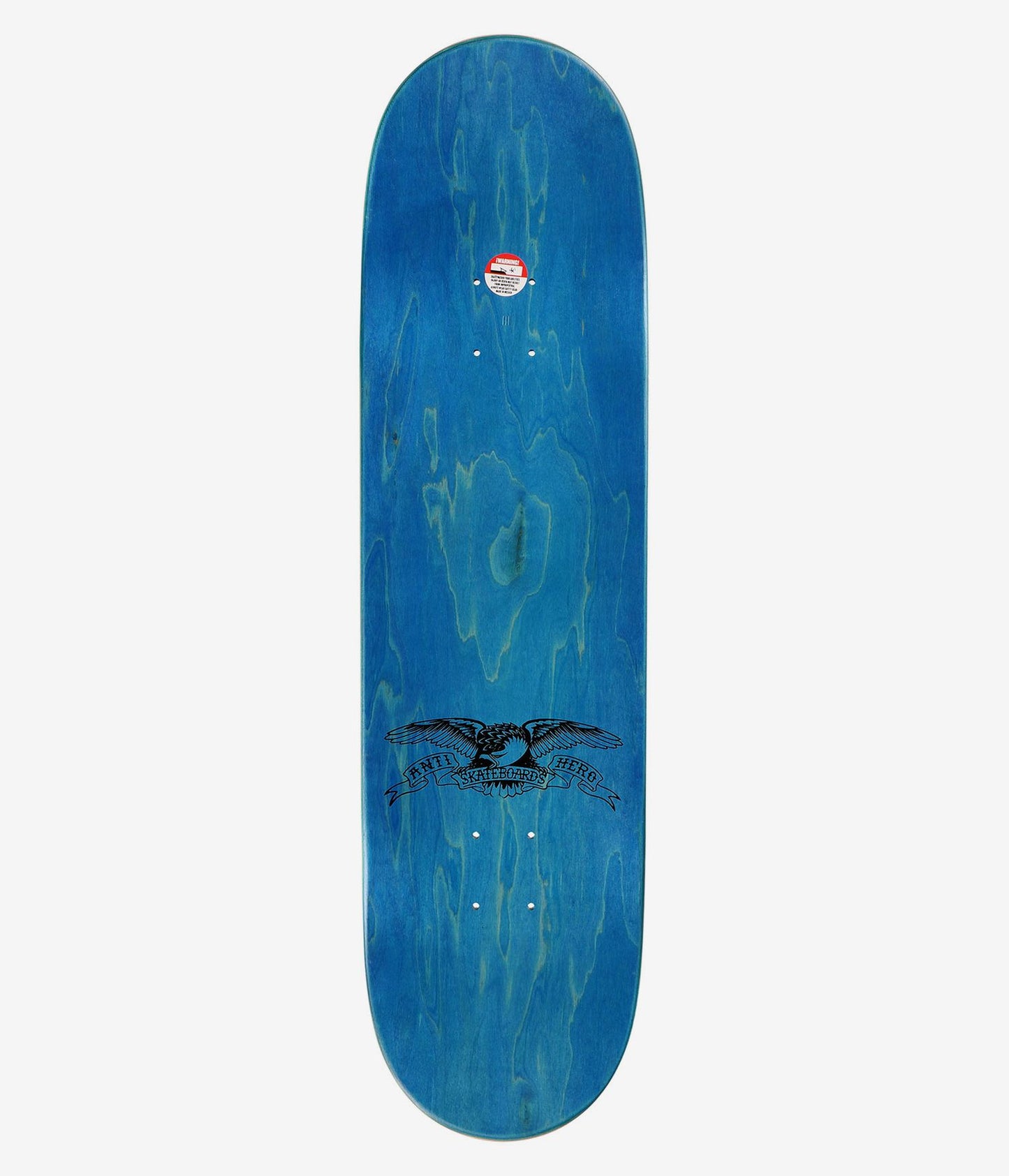 Anti Hero Skateboard Deck West Wasnt Won Raney 8.25"