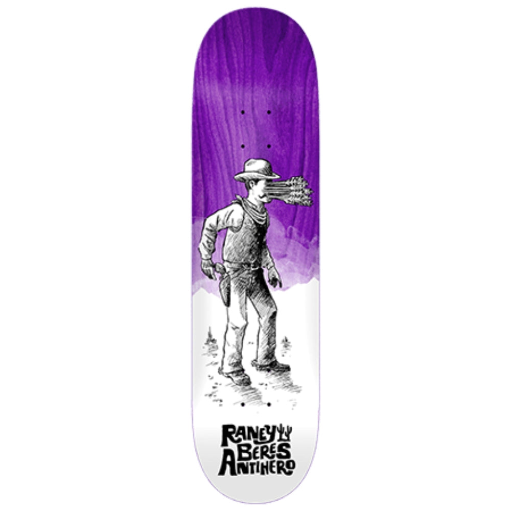 Anti Hero Skateboard Deck West Wasnt Won Raney 8.25"