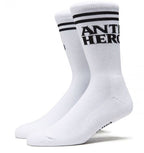 Anti Hero Socks Black Hero If Found White Black Size 7 11 Crew Skateboard Sox